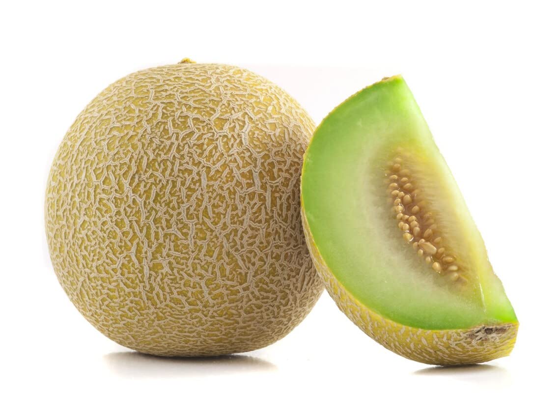 Green honeydew melon Cucumis melo seeds for urban beds